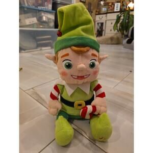 Cuddle Barn Merry Christmas Elf Musical Animatronic Elf